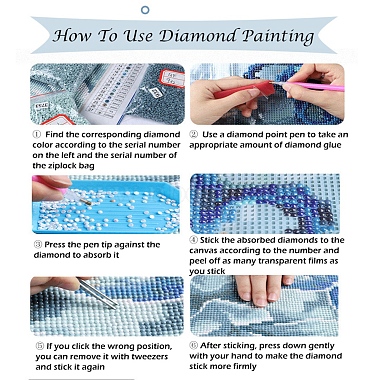 DIY Diamond Painting Kit(AJEW-C037-01B)-5