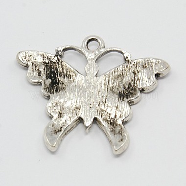 Alloy Butterfly Rhinestone Pendants(RB-M002-04)-2