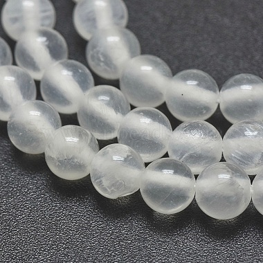 Natural Selenite Beads Strands(G-G792-24A)-3