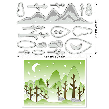 Carbon Steel Cutting Dies Stencils(DIY-WH0309-1733)-2