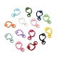 Spray Painted Alloy Swivel Lobster Claw Clasps(X-FIND-A027-03)-1