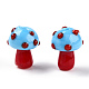 perles au chalumeau &agrave; la main(X1-LAMP-N024-09H)-1