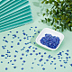 300Pcs 2 Styles 2-Hole Baking Paint Glass Seed Beads(SEED-ME0001-08A)-4