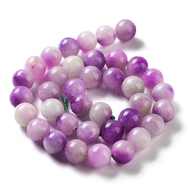 Dyed Natural White Jade Beads Strands(G-I299-F06-10mm)-8