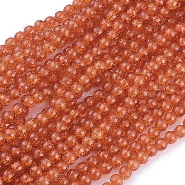 Crackle Glass Round Beads Strands(X-CCG-Q001-8mm-09)-2