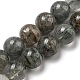 Natural Lodolite Quartz Beads Strands(G-R494-A15-04)-1