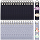 30Pcs 2 Colors Non-Woven Fabric Keychains(KEYC-SP0001-64)-1