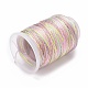 5 Rolls 12-Ply Segment Dyed Polyester Cords(WCOR-P001-01B-017)-2