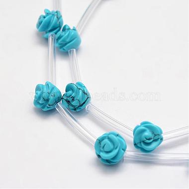 Synthetic Turquoise Beads(G-O156-A-15)-2