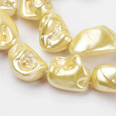 Shell Pearl Beads Strands(BSHE-K010-08E)-2