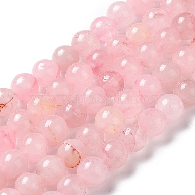 Round Rose Quartz Beads