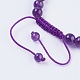 Adjustable Nylon Cord Braided Bead Bracelets(BJEW-F308-55B)-3