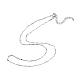 Ожерелья с цепочкой из латуни(NJEW-K123-04P)-2