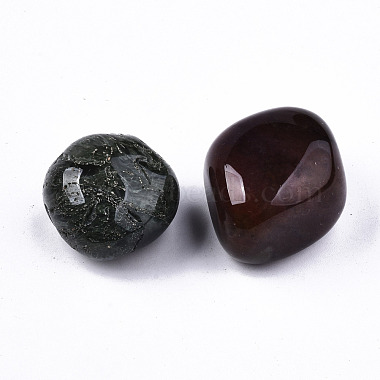 agate perles naturelles mousse(G-N332-011)-3