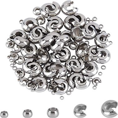 Stainless Steel Color 304 Stainless Steel Crimp Bead Cover