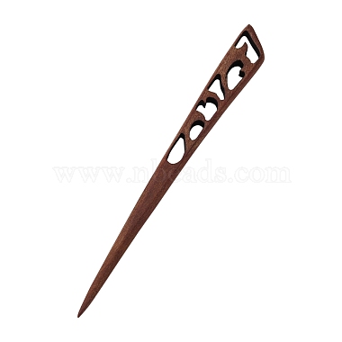 Swartizia Spp Wood Hair Sticks(OHAR-Q276-13)-2