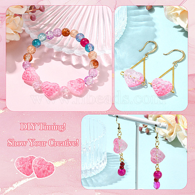 100Pcs Handmade Lampwork Beads(LAMP-SZ0001-87)-5