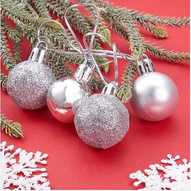 Christmas Ball Plastic Ornaments(AJEW-CJ0001-06C)-3