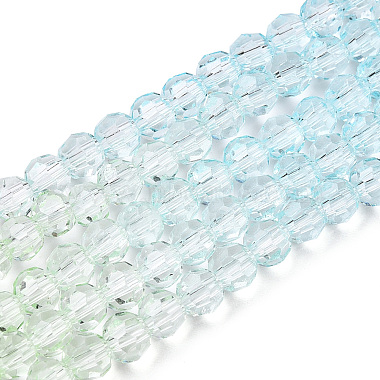 Transparent Glass Beads Strands(X-GLAA-E036-07X)-2
