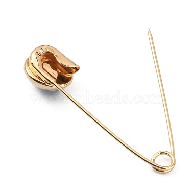 Alloy & Glass Safety Pins(AJEW-WH0323-29B)-2