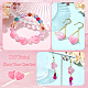 100Pcs Handmade Lampwork Beads(LAMP-SZ0001-87)-5