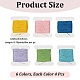 24Pcs 6 Colors Polyester Embroidery Threads(DIY-CY0003-59)-2