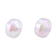 Rainbow Iridescent Plating Acrylic Beads(OACR-N010-056)-5