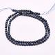 Natural Sapphire Beads Strands(G-F509-18-3mm)-2