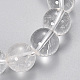 Natural Quartz Crystal Beaded Stretch Bracelets(BJEW-Q692-46-8mm)-2