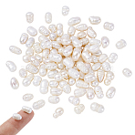 Natural Cultured Freshwater Pearl Beads Strands, Rice, Seashell Color, 7~9x6~7mm, Hole: 0.5mm, about 22~23pcs/strand, 7.09 inch(18cm), 5 strands/box(PEAR-NB0001-46)