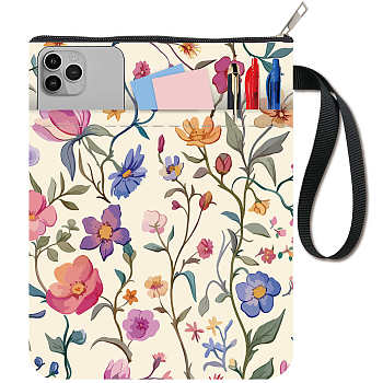 Cloth Book Cover, Notebook Wraps, Rectangle, Flower, 280x220mm