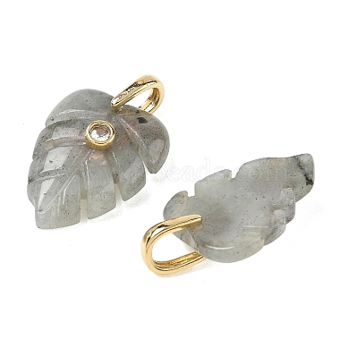 Natural Labradorite Pendants(GG-CBA105B-01K-G)-2