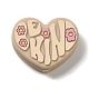 Heart and Flower Silicone Focal Beads(SIL-Q025-01C)-1