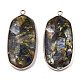 Assembled Synthetic Pyrite and Kyanite/Cyanite/Disthene Pendants(G-R481-08)-2