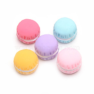 Resin Decoden Cabochons, Cake, Mixed Color, 14.5x11mm(X-CRES-T005-36)
