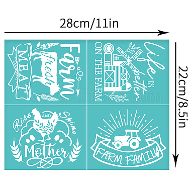 Self-Adhesive Silk Screen Printing Stencil(DIY-WH0338-243)-2