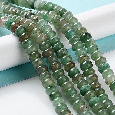 Natural Green Aventurine Beads Strands(G-D481-03B)-6