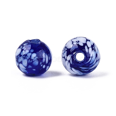 Handmade Lampwork Beads(LAMP-N042-03B)-2