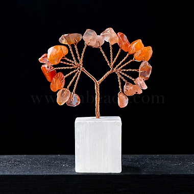 Red Agate Display Decorations