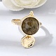 Brass Cuff Rings for Women(GG-CBA7610-10G-07)-2