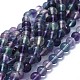 Chapelets de perles en fluorite naturel(G-I249-B02-01)-1