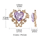 5piezas 5 colgantes de diamantes de imitación de cristal de colores(ALRI-YW0001-20)-3
