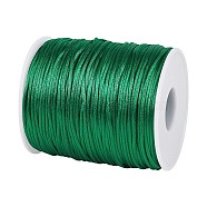 Nylon Thread, for Jewelry Making, Green, 1.5mm, about 109.36 yards(100m)/roll(X-NWIR-TAC0001-01E)