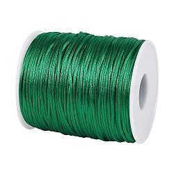 Nylon Thread, for Jewelry Making, Green, 1.5mm, about 109.36 yards(100m)/roll(X-NWIR-TAC0001-01E)