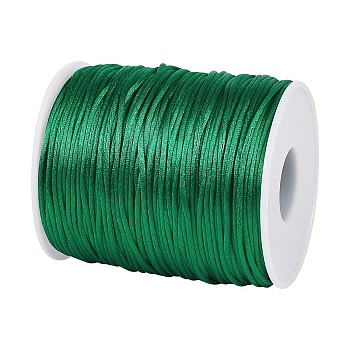 Nylon Thread, for Jewelry Making, Green, 1.5mm, about 109.36 yards(100m)/roll