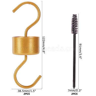 Железные крючки для аксессуаров для кормушки для колибри(TOOL-WH0130-49)-2