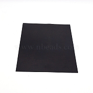 Rubber Single Side Board, with Adhesive Back, Rectangle, Black, 300x210x2mm(AJEW-WH0126-18D-01)