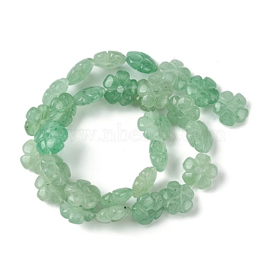 Natural Green Aventurine Beads Strands(G-H023-B13-01)-3