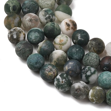Natural Tree Agate Beads Strands(G-T106-038)-6