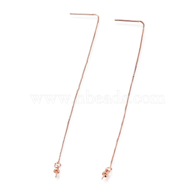Rose Gold Others Brass Stud Earring Findings